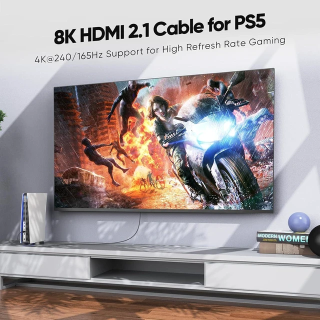Alt view image 5 of 7 - HDMI 2.1 Cable 3FT 10-Pack,MultiPack High Speed HDMI Cord CL3 Rated eARC, Braided Shielded HDMI Computer TV Cable 8K@60Hz & 4K@240/165/144Hz,HDCP 2.2&2.3,HDR,ARC DTS:X for PS4/PS5,PC,Laptop,Sondbar