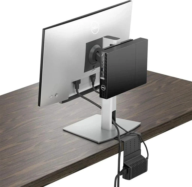 Alt view image 3 of 7 - Dell Micro Form Factor All-in-One Stand MFS22 - Monitor/desktop stand - 19"-27"
