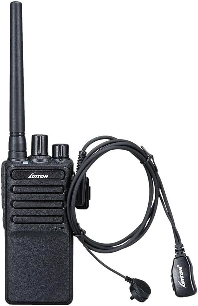 Alt view image 3 of 6 - Walkie Talkie Earpiece with Mic for BaoFeng Radio Retevis Headset for Baofeng UV-5R BF-888S Arcshell Retevis H-777 RT21 RT22 Kenwood 2 Way Radio by LUITON (10 Pack)