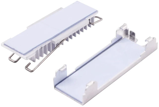 Alt view image 4 of 4 - M.2 2280 SSD Upgrade Kit III Bracket + Heatsink Replacement for 4XF1C39743 ThinkCentre M90t M90s M80t M80s M70t M70s P360 9550 P348 P340 SFF TWR
