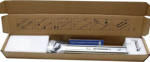 Main image of Rail Kit Compatible with Dell Poweredge R540 R720 R730 R740 R750, 2U Sliding Ready Rail Kit for Poweredge R520 R530 R540 R540xd R720 R720xd R730 R730xd R740 R740xd R7415 R7425 R750 R7515
