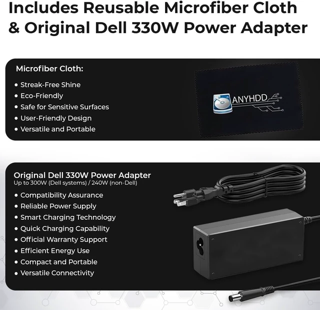Alt view image 2 of 7 - SD25TB5 Pro Thunderbolt 5 Smart Dock with USB-C, HDMI & DisplayPort, Includes DisplayPort, HDMI and USB-C to USB-C cables plus a cleaning cloth; supports up to four 4K 60Hz displays