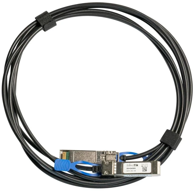 Main image of MikroTik XS+DA0001 SFP/SFP+/SFP28 Direct Attach Cable - 1M