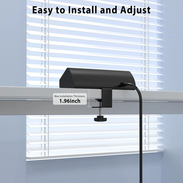 Alt view image 6 of 7 - Desk Clamp Power Strip,Edge Mount,4 USB C,65W,1200J, 4 USB-C Ports,Fit 1.96'' Tabletop,1875W Extension Cord,ETL Listed,Outlet Extender Desk Organizer,Office,Gaming,Dorm