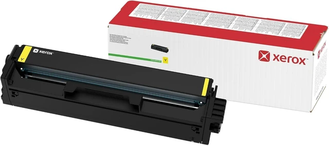 Main image of Xerox Genuine Yellow High Yield Toner, Genuine Yellow Toner, 2500 page yield, C240, C245, C255a, C300, C303a, C305ae printer compatibility