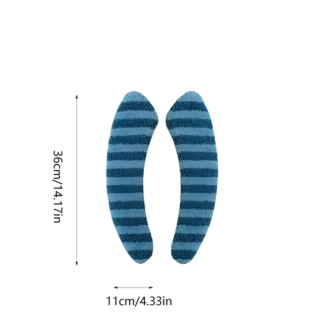 Alt view image 2 of 5 - Washable Warm Toilet Seat Cover Pads - Plush Toilet Seat Cushion, Non-Slip Soft Mat, Washable & Machine-Friendly Bathroom Seat Cover with Self-Adhesive Tape for Easy Care