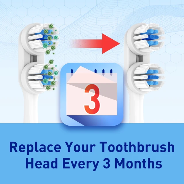 Alt view image 7 of 7 - Replacement Toothbrush Heads Compatible with Spinbrush Old Version PRO Clean/PRO WHITEN Battery Powered Electric Toothbrush, 8 Pack