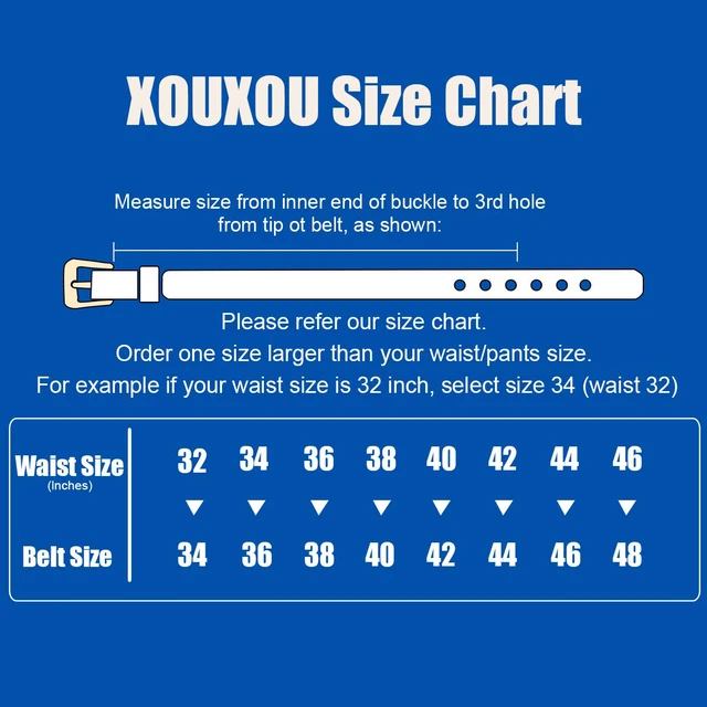 Alt view image 7 of 7 - Men's Casual Leather Jeans Belts Classic Work Business Dress Belt with Prong Buckle for Men