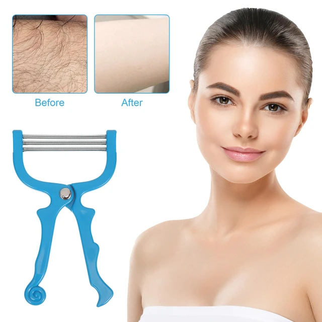 Alt view image 2 of 7 - 3Pcs Facial Hair Remover Spring Eyebrow Face Epilator Coil Portable Hair Remover Manual Face Hair Removers Threaders Spring Threading Tool for Women Lady
