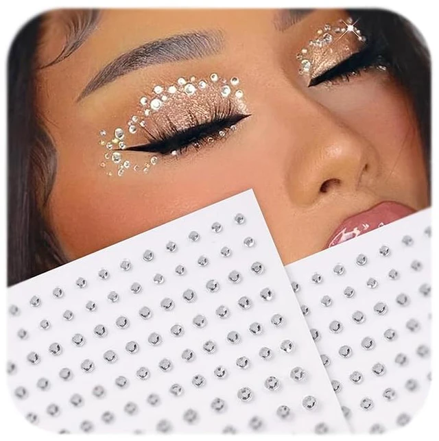 Main image of Face & Hair Gems - Stick On Rhinestones for Face & Hair - Prom Ready