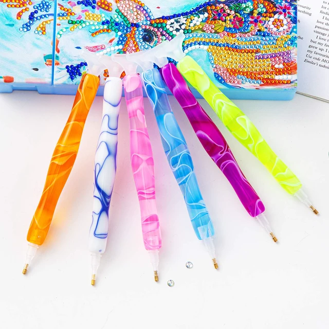 Alt view image 5 of 5 - Diamond Painting Pen, Resin, Blue, 5D, Diamond Painting Tools, Hobby