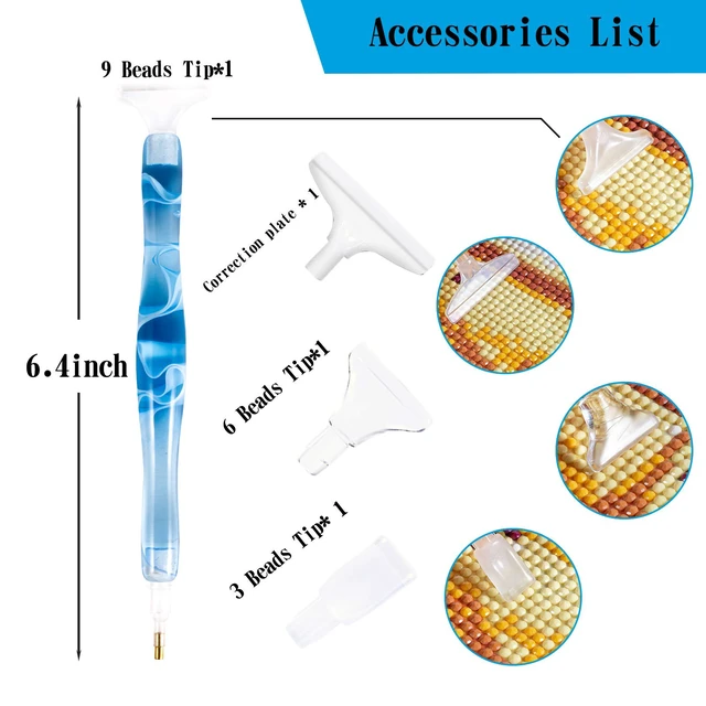 Alt view image 2 of 5 - Diamond Painting Pen, Resin, Blue, 5D, Diamond Painting Tools, Hobby
