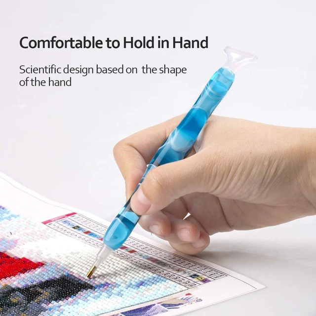 Alt view image 3 of 5 - Diamond Painting Pen, Resin, Blue, 5D, Diamond Painting Tools, Hobby