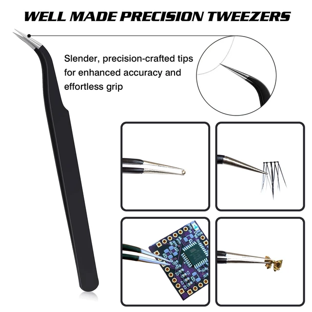 Alt view image 3 of 7 - Rhinestone Picker Tool, 2 Bedazzling Pen, 6 Extra Wax Tips&Tweezer | 16Pcs Bedazzling Tools, Diamond Painting Dotting Pen with Precision Tweezer, Nail Art DIY Kit