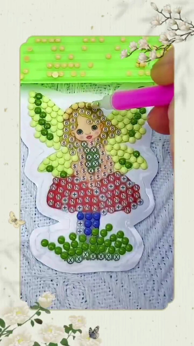 Alt view image 6 of 7 - 15 PCS Diamond Painting Tools with Drill Pen Grip and Tray,5D Diamond Painting Accessories and Tools for Kids Adults (Green)