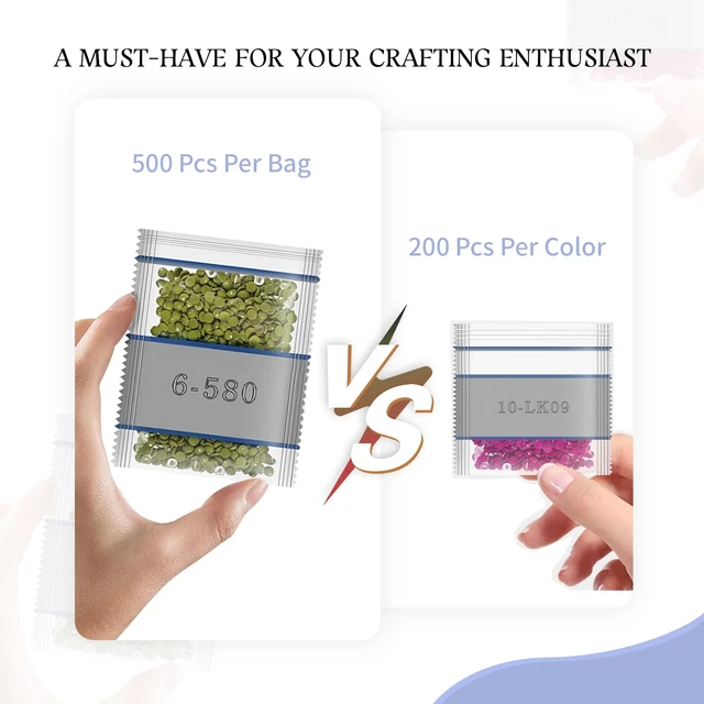Alt view image 4 of 7 - 30000 Pcs 60 Colors Diamond Art Painting Beads | 5D Diamond Painting Accessories, Round Diamond Painting Drills Diamonds Flat Bottom Rhinestones for Bead Art Gem Art Craft