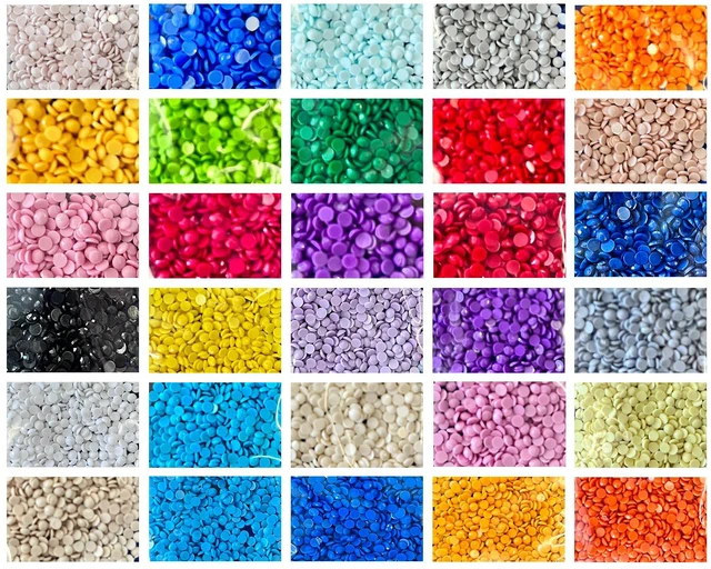 Main image of 15000 Pieces Diamond Painting Beads 30 Color | 5D resin round rhinestone drills, replacement for DIY. Great for adults & kids