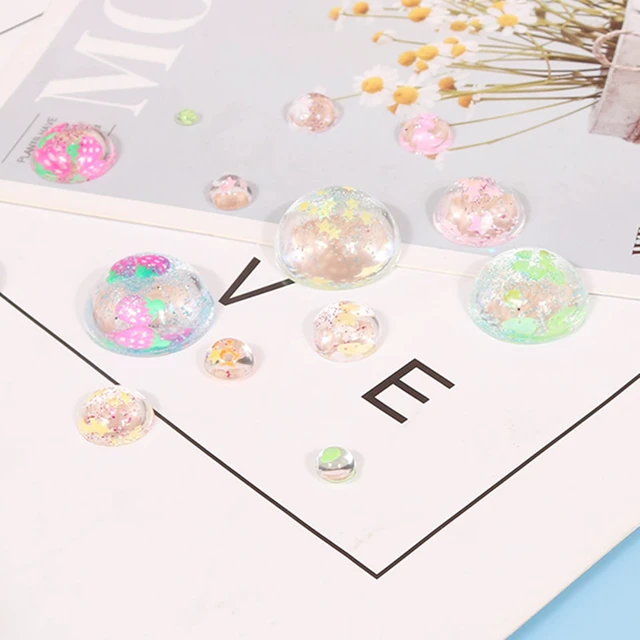Alt view image 4 of 7 - Round Cabochon Mold Resin Jewelry Molds Silicone Molds for Resin | 2Pcs Small Round Resin Jewelry Casting Molds,Gem Jewelry Casting Mold for Making Earrings, Jewelry Making Crafting Projects