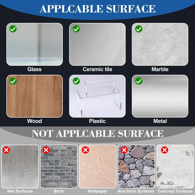 Alt view image 7 of 7 - 300pcs Transparent Adhesive Dots Double- Sided Sticky Tack - Strong and Traceless Adhesive Stick Dots for Poster, Photos, Office & HomeFestival Party Decorations, etc