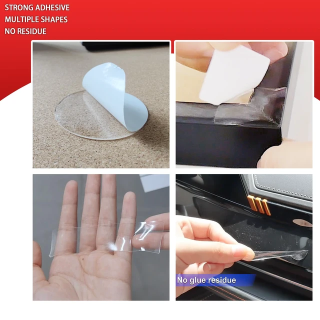 Alt view image 2 of 7 - Double Sided Sticky Tape, No Glue Residue Removable Stickers for Walls | Strong Mounting Strips Dots for Balloon, Photo, Art Craft, Party Supplies, Hanging Poster Decorations