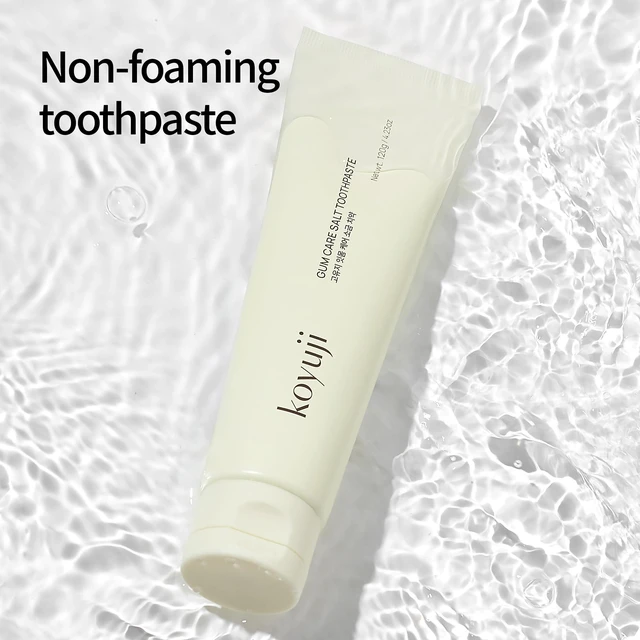 Alt view image 3 of 7 - Gum Care Salt Toothpaste - Natural Toothpaste, Fluoride Free, SLS Free, Foamless, Vegan, Gum Health. Sensitive Teeth, Keep Mouth Moist. (4.23 Fl Oz (Pack of 1), Gum Care Salt)