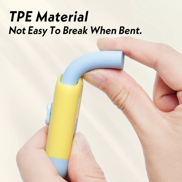 Alt view image 4 of 7 - Retractable Eraser, Pack of 3, Pencil Eraser for Pencils,Assorted Color