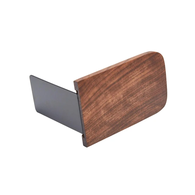 Alt view image 4 of 7 - Wood,Non-Skid Bookend for Shelves,Heavy Duty,Book Stand for CDs,1 Pair