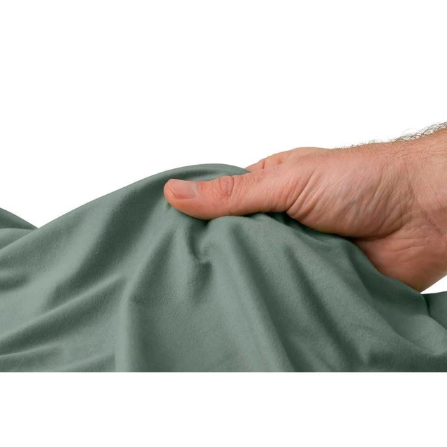 Alt view image 5 of 7 - Pocket Towel, Large, Sage | Lightweight, packable microfiber towel fits in a jacket pocket for camping, backpacking, travel, and trips to the gym