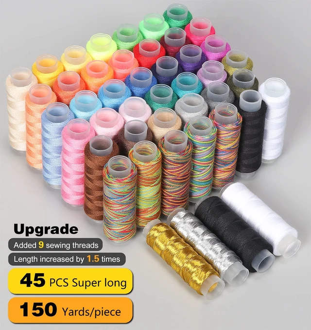 Alt view image 5 of 7 - Large Sewing Kit for Adults: 2-Year Supply for Home Hand Mending | 251 Pcs Complete Needle Thread Kit - Heavy Duty Scissors - 45XL Thread - Oxford carrying case - Home Travel College Dorm