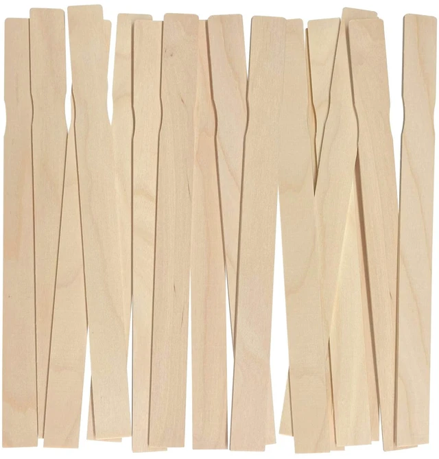 Main image of 25 Pack Paint Stir Sticks, 12 Inch Wooden Paint Sticks for Mixing, Paint Stirrers, Garden and Library Markers