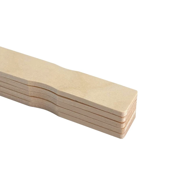 Alt view image 3 of 6 - 25 Pack Paint Stir Sticks, 12 Inch Wooden Paint Sticks for Mixing, Paint Stirrers, Garden and Library Markers