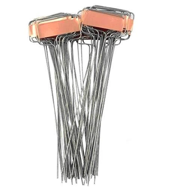 Alt view image 2 of 7 - Pack of 30 Copper Plant Labels for Garden, Metal Plant Markers Nameplate, Plant Tags for Outdoor and Potted Plants (10" x 2.6")