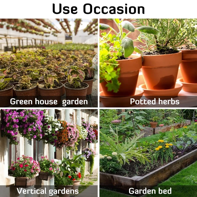 Alt view image 6 of 6 - 50 Pack Outdoor Plant Label, Large Waterproof Plastic Plant T-Type Tags, Durable Nursery Garden Markers, Perfect for Herbs, Flowers, Vegetable (Height 11.8'')
