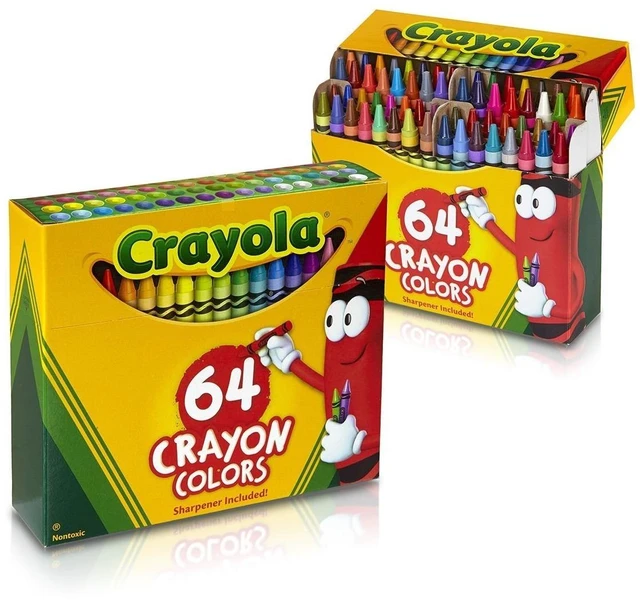 Main image of 760488360385, 64 Ct Crayons (Pack of 2)