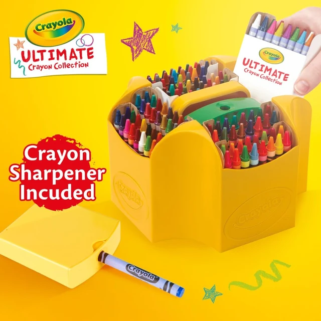 Alt view image 3 of 7 - Ultimate Crayon Box Collection 152ct, Bulk School Supplies for Kids | Cute School Supplies, Bulk Crayons Caddy, Kindergarten & Elementary Classroom Must Haves, Gift for Kids, Ages 3+