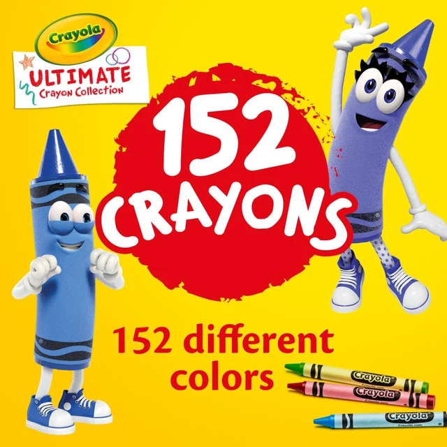 Alt view image 6 of 7 - Ultimate Crayon Box Collection 152ct, Bulk School Supplies for Kids | Cute School Supplies, Bulk Crayons Caddy, Kindergarten & Elementary Classroom Must Haves, Gift for Kids, Ages 3+