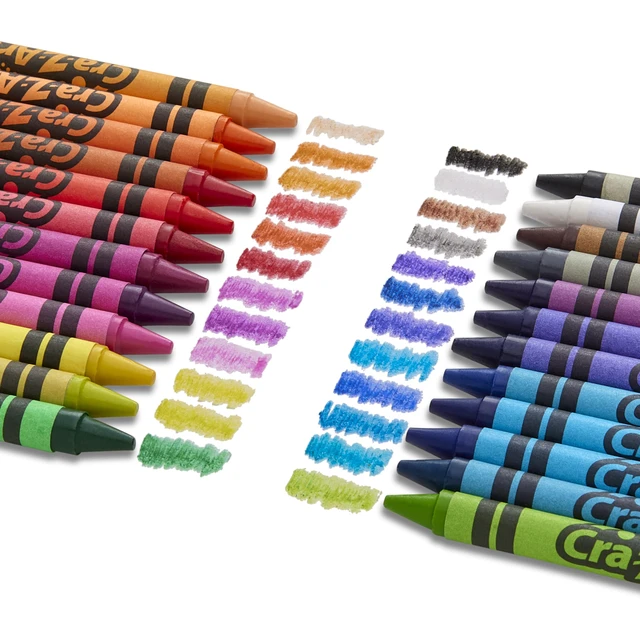 Alt view image 2 of 5 - Bulk Crayons, 12 Packs of 24 Count Washable Crayons, School Supplies, Classroom Supplies, Teacher Bulk Pack