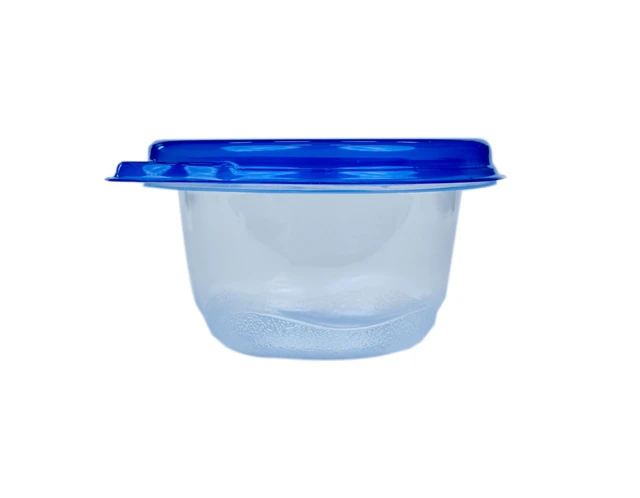 Alt view image 4 of 5 - GladWare Mini Round Food Storage Containers with Lids, 4 Oz, 8 Count | BPA-free plastic, lock-tight seal, reusable and stackable, snacks and portion control