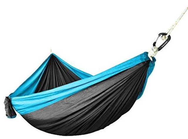 Alt view image 5 of 5 - 12KN Aluminum Carabiner Clip 4 Pack for Hammocks, 2700lbs Heavy Duty Large Clipping On Camping Accessories, Water Bottle,Backpacking and More - Black