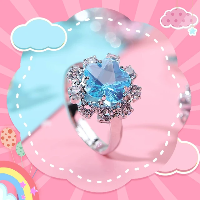 Alt view image 3 of 6 - Jewel Rings for Kids 24pc Adjustable No duplication Girl Pretend Play and Dress Up Rings