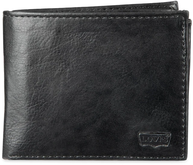 Main image of Men's Extra Capacity Slimfold Wallet, Charcoal Black, One Size