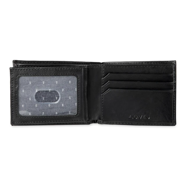 Alt view image 5 of 7 - Men's Extra Capacity Slimfold Wallet, Charcoal Black, One Size
