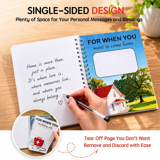 Alt view image 4 of 7 - Survival Gift Card Book, 21 Pages Graduation Gift Card Book with DlY Stickers, Back to School Gift for Freshman, Personalized College Survival Kit, Gift Card Cash Holder Booklet for Him Her
