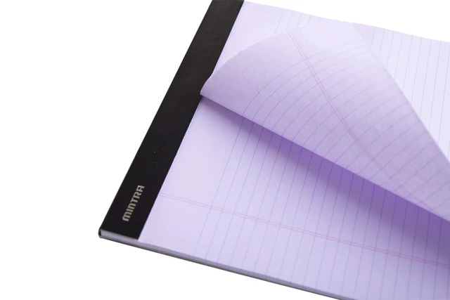 Alt view image 5 of 7 - Colorful Legal Pads - Includes 2 Blue, 2 Pink, and, 2 Green Writing Pads, Micro Perforated Lined Sheets, Ideal for Professional & Personal Use, 5"x8" Narrow Ruled, 6 pack Basic Pastel