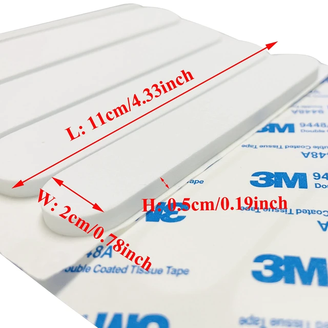 Alt view image 3 of 7 - 30pcs Hat Size Reducer Foam Tape Inserts Self Adhesive | Hat Filler for Sizing, Liner For Cowboy Hat Caps Fedora Western Panama & Straw Hats, Reduces Size Without Sewing