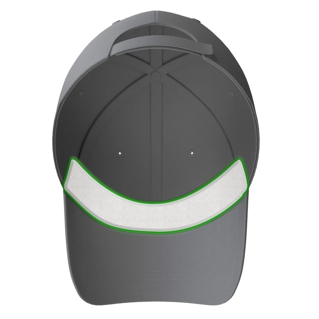 Alt view image 3 of 3 - Hat & Cap Sweat Guard Liner - Thin Visor Sweatband Patented SweatLock Technology | Made in the USA (3) Black