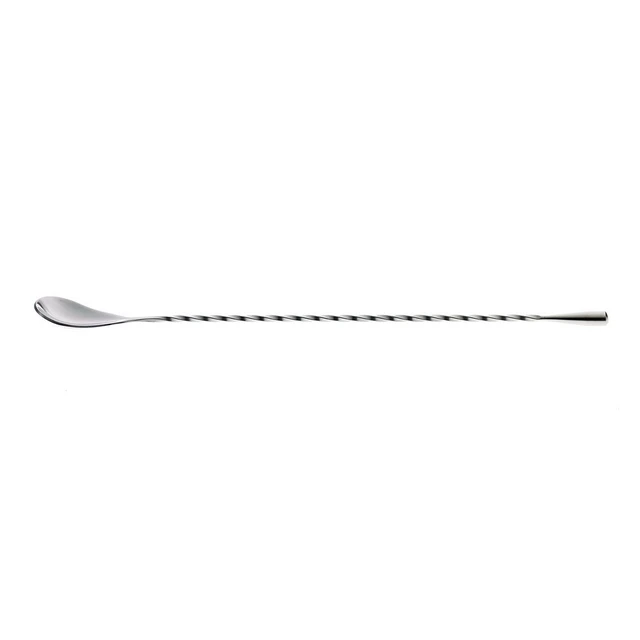 Alt view image 4 of 4 - Teardrop Bar Spoon, End 11 13/16" (30 cm), Stainless Steel