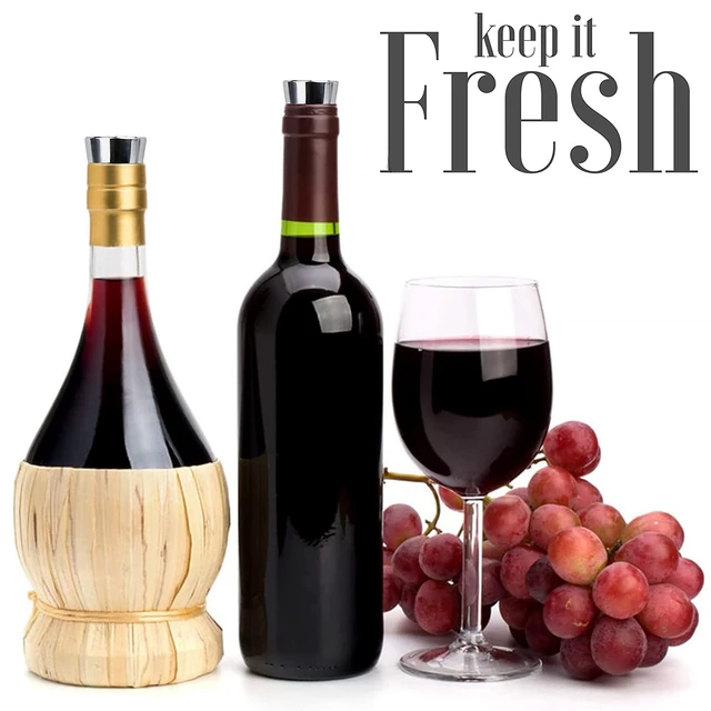 Alt view image 4 of 7 - Wine Stopper 20 Pack, Reusable Decorative Bottle Stoppers | Wine Stoppers for Kitchen, Bar, Gifts, Holiday Party, Wedding