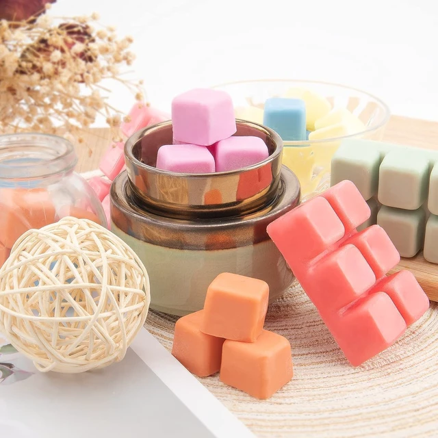 Alt view image 4 of 4 - Wax Melts, Earth and Citrus Scented, 4 Pack | Soy wax melts with patchouli amber, wild bamboo, bales type and coconut yuzu for strong long lasting home fragrance.