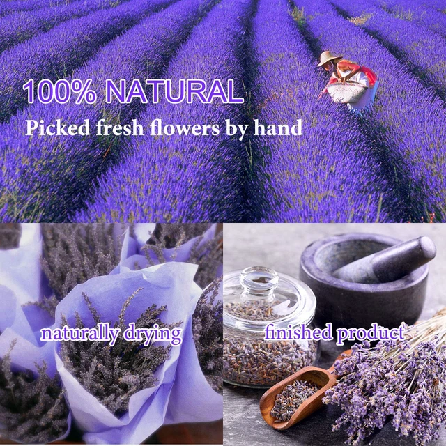 Alt view image 3 of 7 - 9 Bags Dried Flowers,100% Natural Dried Flowers Herbs Kit for Soap Making, DIY Candle Making,Bath - Include Rose Petals,Lavender,Don't Forget Me,Lilium,Jasmine,Rosebudsand More